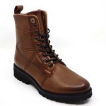 Piedi Nudi bottine cognac leder 634232